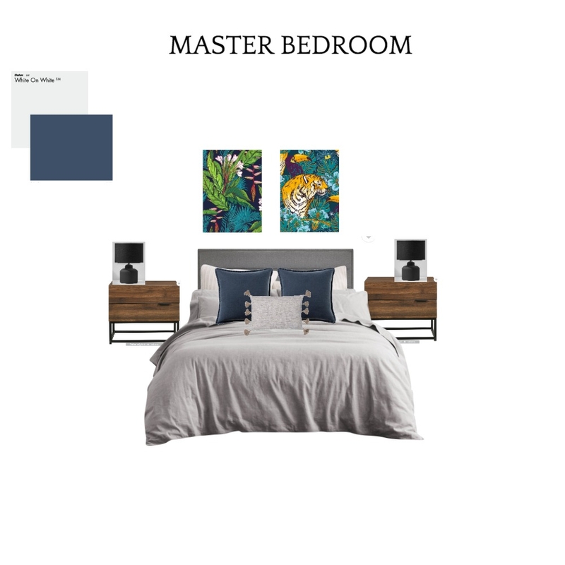 8. MASTER BEDROOM Mood Board by Organised Design by Carla on Style Sourcebook