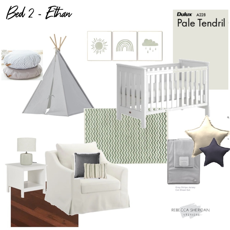 Bed 2 Nursary- Ethan Mood Board by Sheridan Interiors on Style Sourcebook