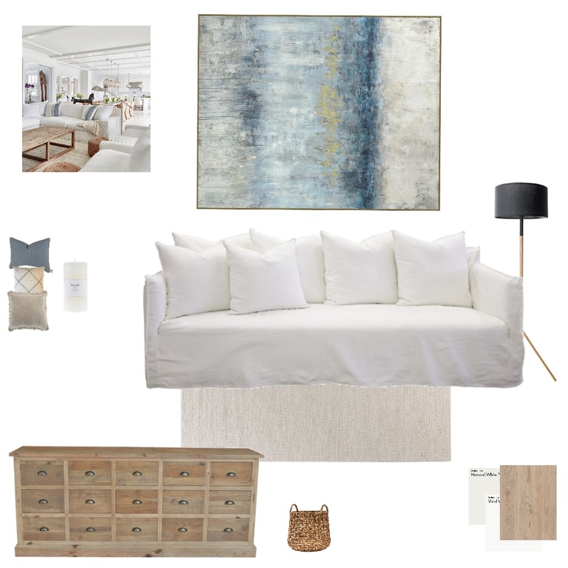 hamptons Mood Board by RebeccaWest on Style Sourcebook