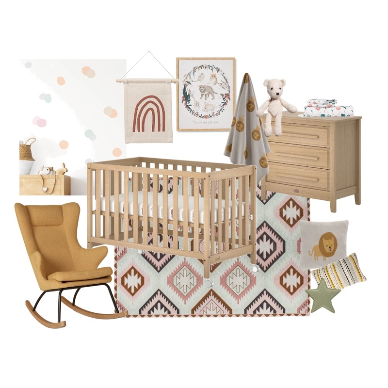 Nursery Mood Board by Somaly Pech on Style Sourcebook