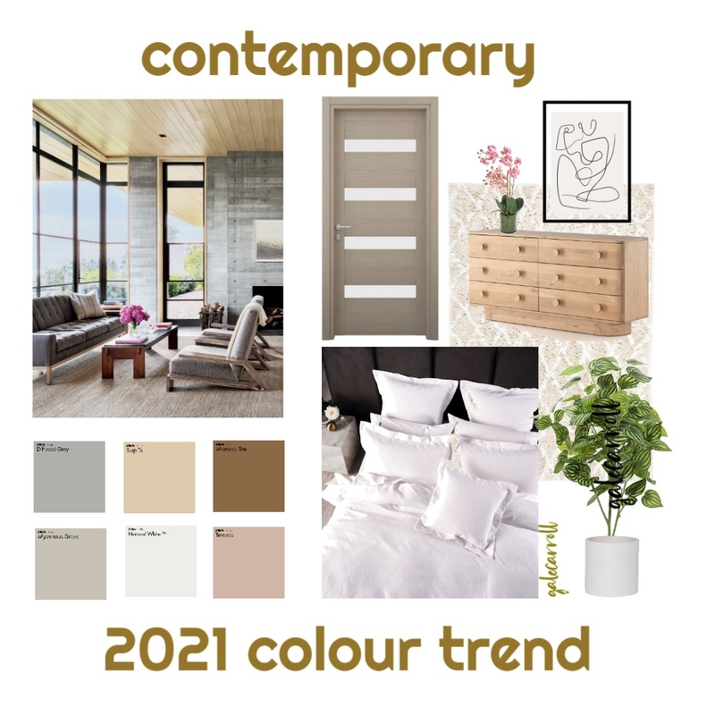 Contemporary Open Space Mood Board by Gale Carroll on Style Sourcebook