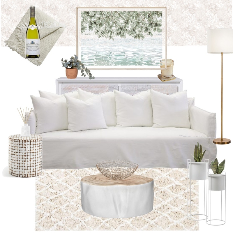 White Wine Mood Board by Maegan Perl Designs on Style Sourcebook