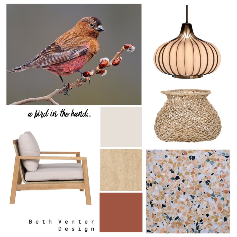A Bird in the Hand Mood Board by Beth Venter Design on Style Sourcebook