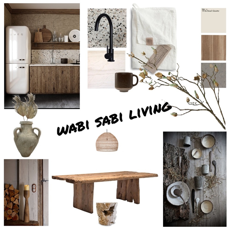 Wabi Sabi Mood Board by simarland on Style Sourcebook