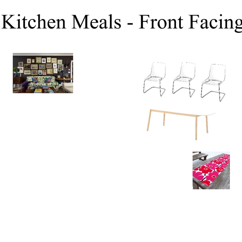 Kitchen Meals - Front Facing Mood Board by gruner on Style Sourcebook