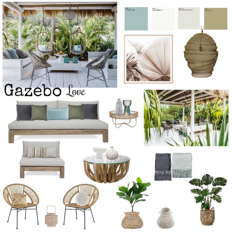Gazebo Mood Board by Lisa Olfen on Style Sourcebook