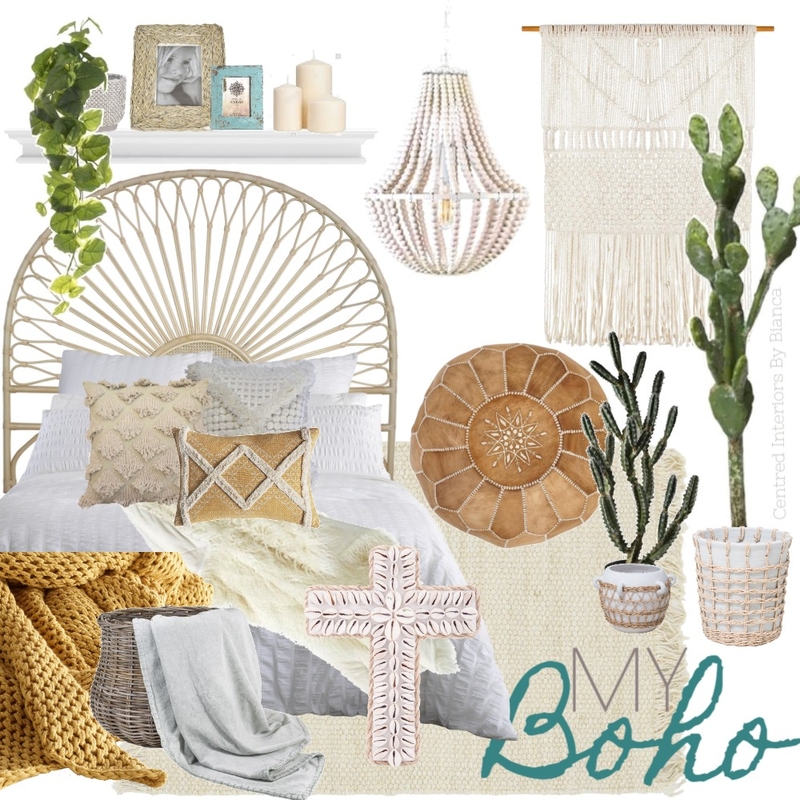 My Boho Mood Board by Centred Interiors on Style Sourcebook