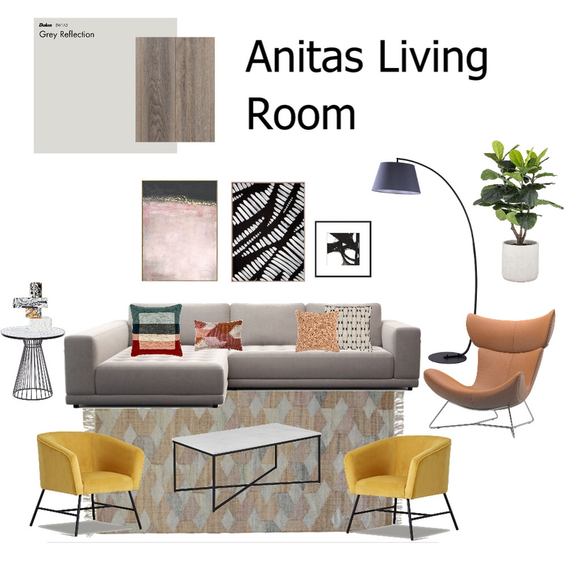 Anitas living room moodboard Mood Board by LejlaThome on Style Sourcebook