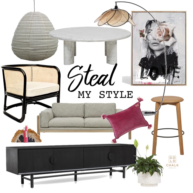 Style to steal Mood Board by Kylie Tyrrell on Style Sourcebook