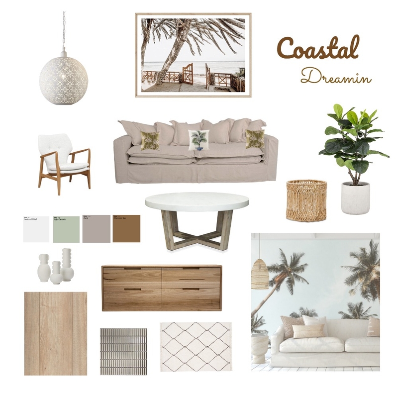 Coastal Dreamin Mood Board by Courtney Wilson on Style Sourcebook