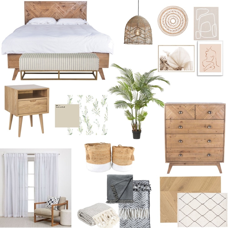 Cozy and calm bedroom Mood Board by tijana on Style Sourcebook