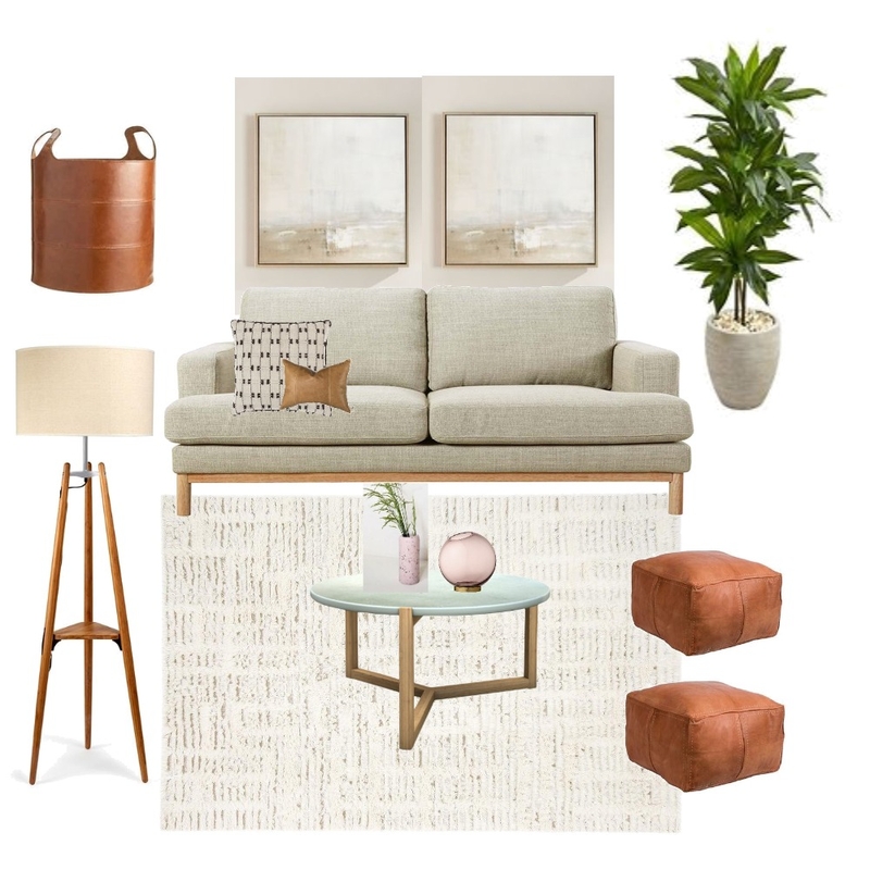Amenah (St Kilda) Living Area: Neutral2 Mood Board by Afsha Ahmedi (Styled by inspiration) on Style Sourcebook