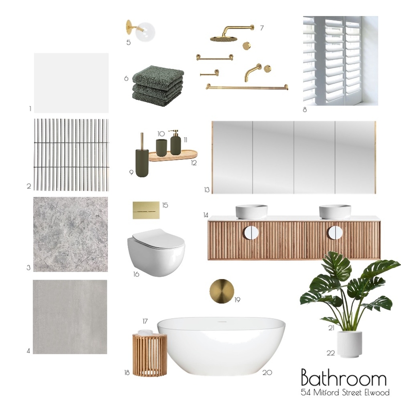 Bathroom Mood Board by MDS on Style Sourcebook