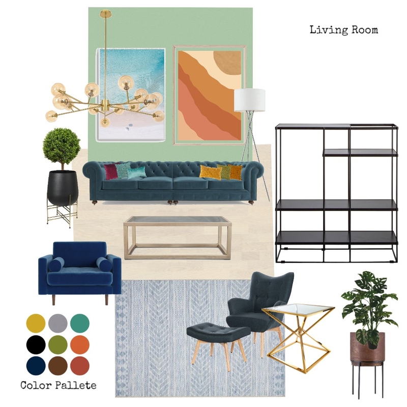 Living Room Mood Board by Hetama on Style Sourcebook