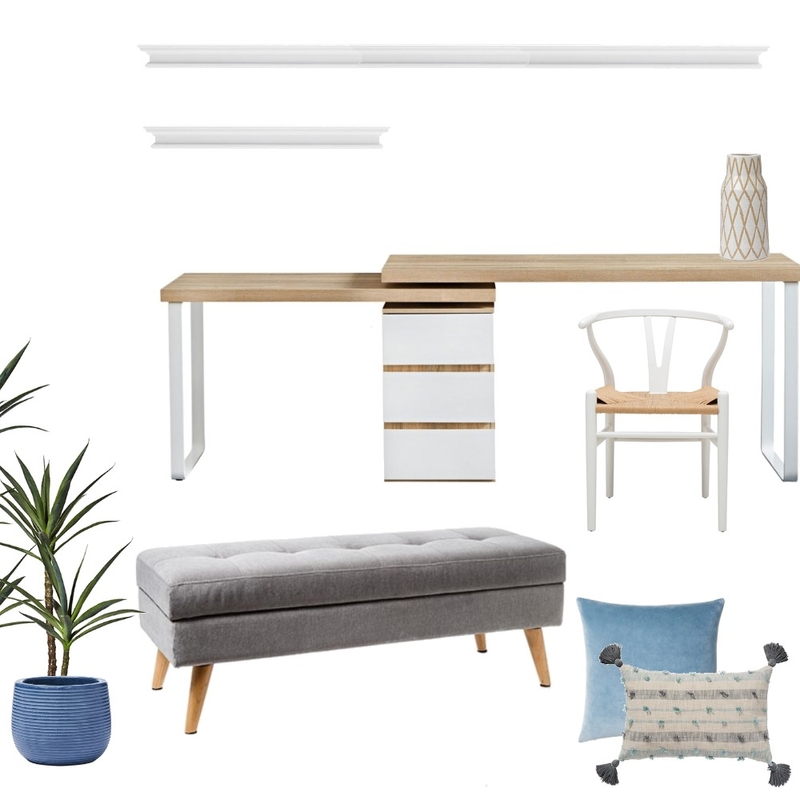 Study Space Mood Board by The Ginger Stylist on Style Sourcebook