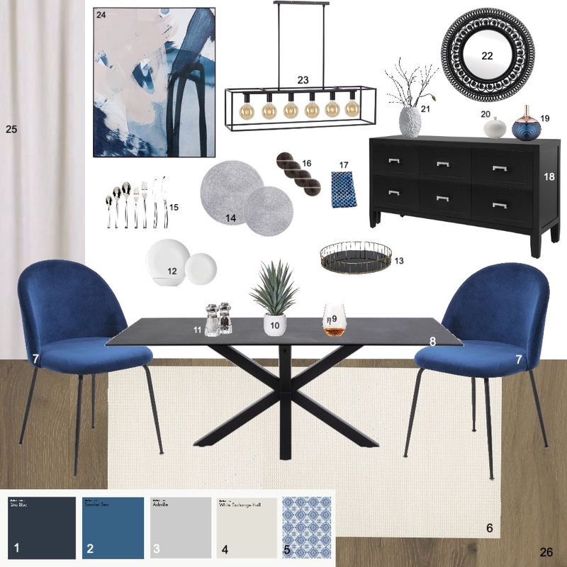 Dining Room Mood Board by eodell on Style Sourcebook