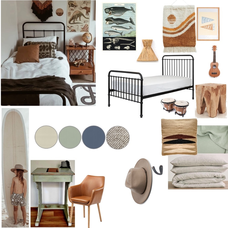 Boy's Bedroom Mood Board by stephaniebaker on Style Sourcebook