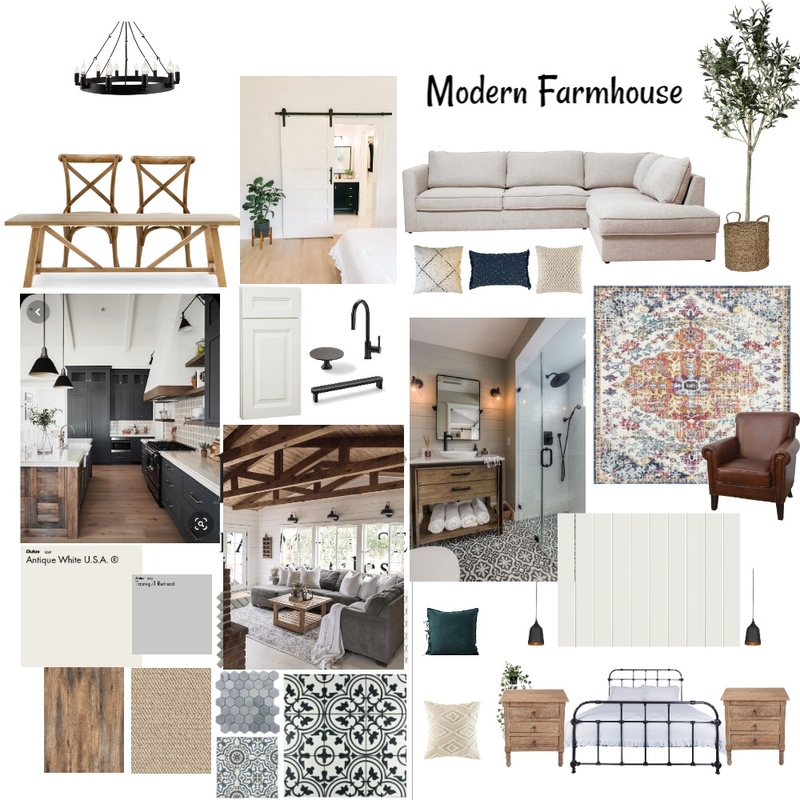 Modern Farmhouse Mood board Mood Board by Cape Hawke Farmhouse on Style Sourcebook