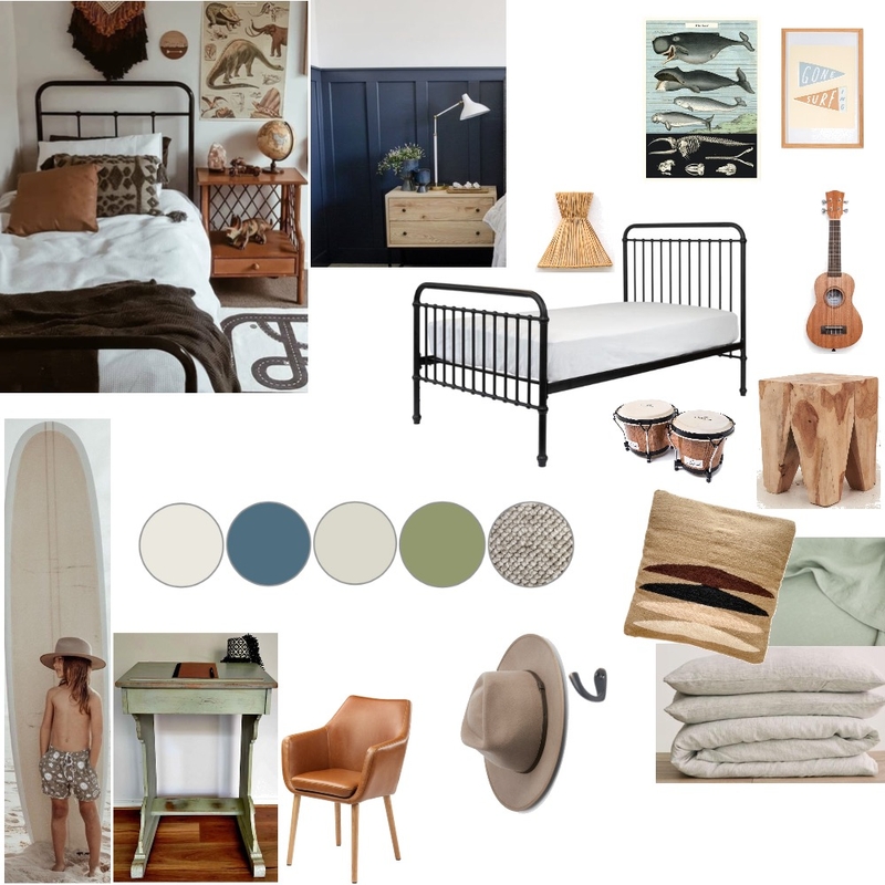 Boy's Bedroom Mood Board by stephaniebaker on Style Sourcebook