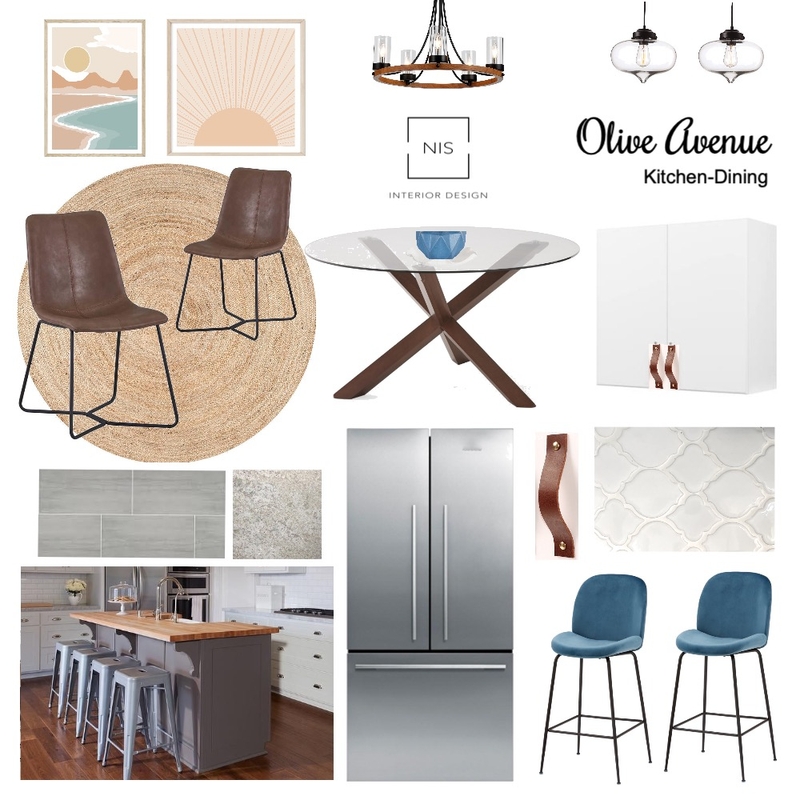 Olive Kitchen & Dine-in (option B) Mood Board by Nis Interiors on Style Sourcebook