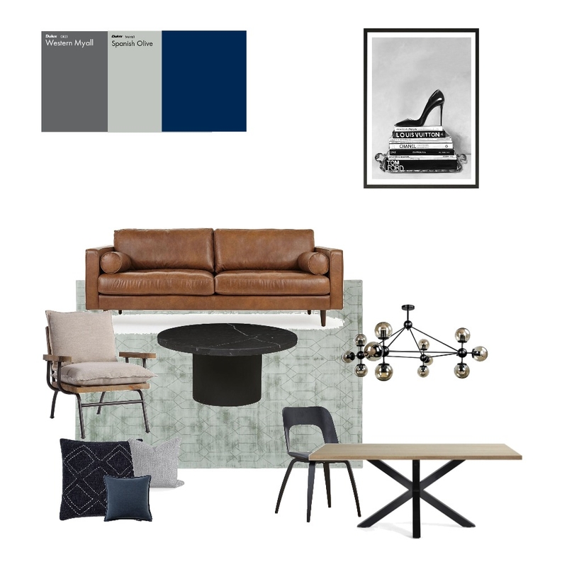 Industrial Material Board Mood Board by CarlyCook on Style Sourcebook