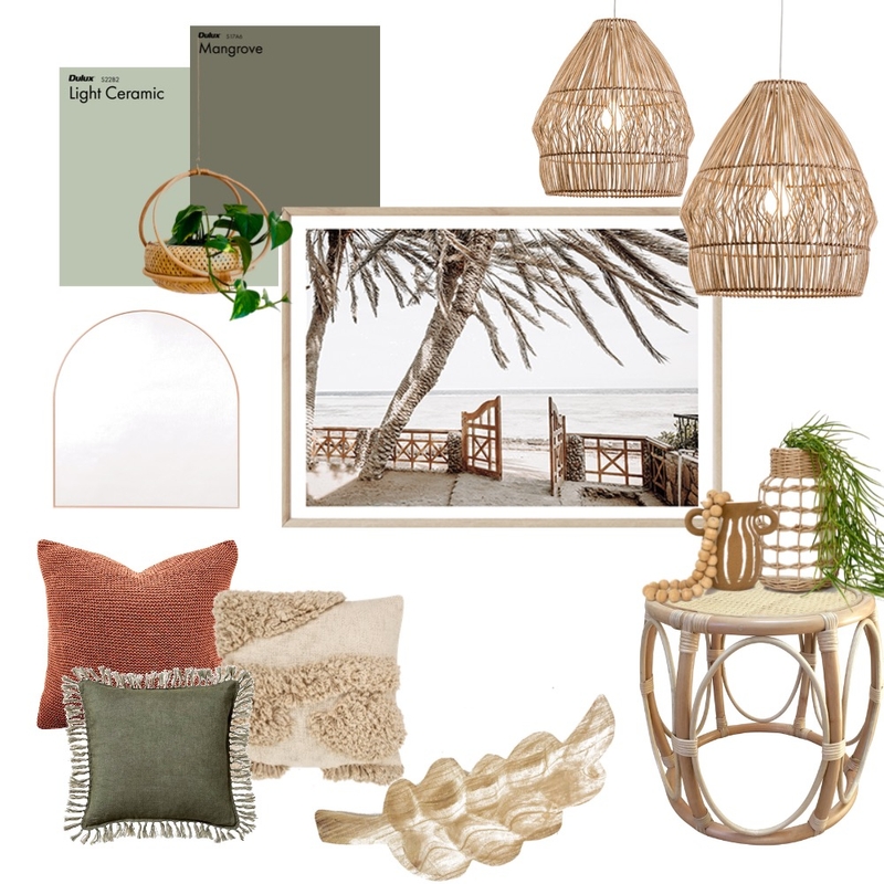 Sage and Sunset coastal boho Mood Board by Sage and Wood collective on Style Sourcebook