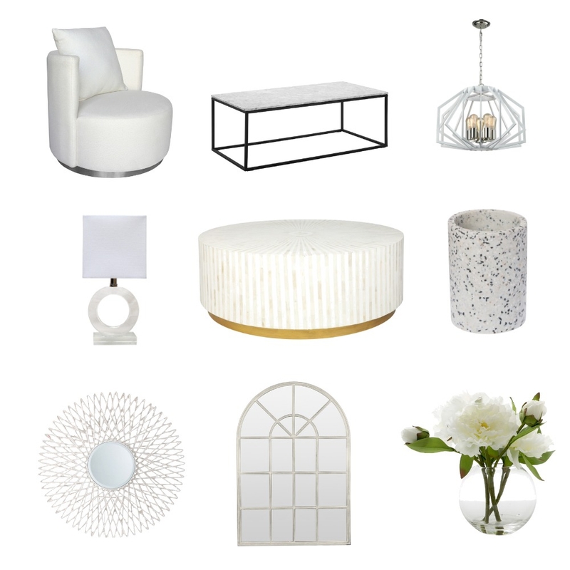White Mood Board by Evolution Design on Style Sourcebook