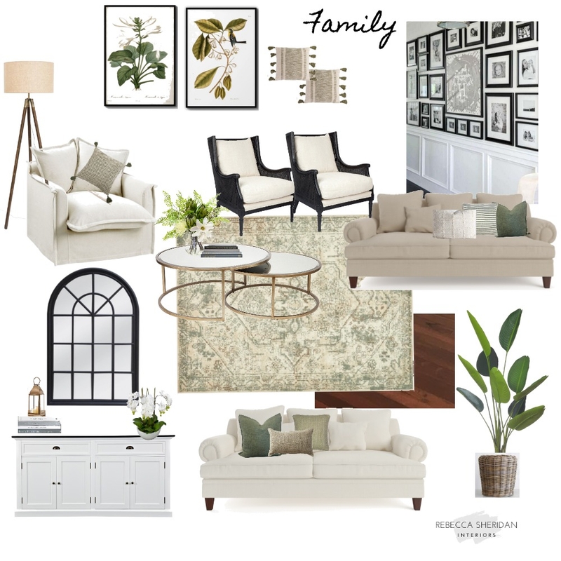 Family Room Mood Board by Sheridan Interiors on Style Sourcebook