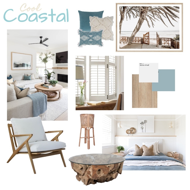 Cool Coastal Mood Board by emilypointing on Style Sourcebook