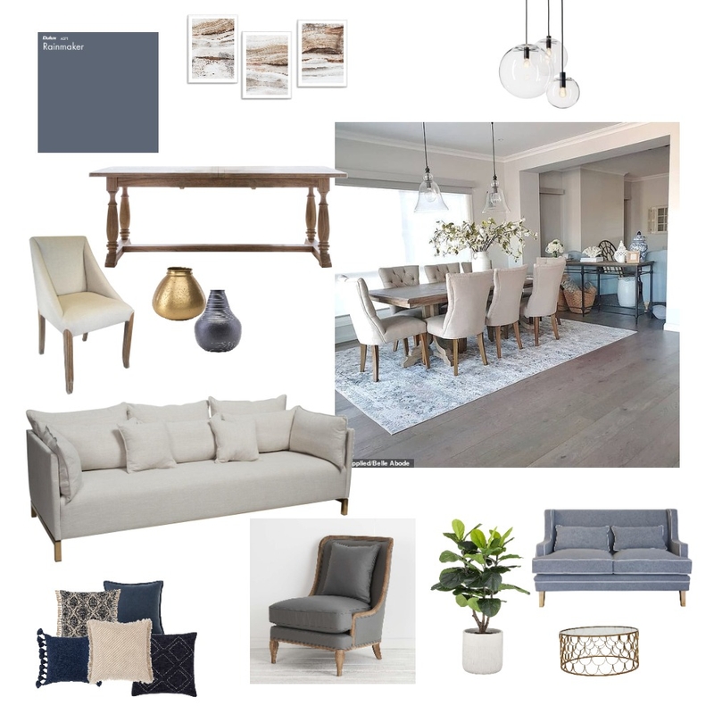 Hamptons Mood Board by CarlyCook on Style Sourcebook