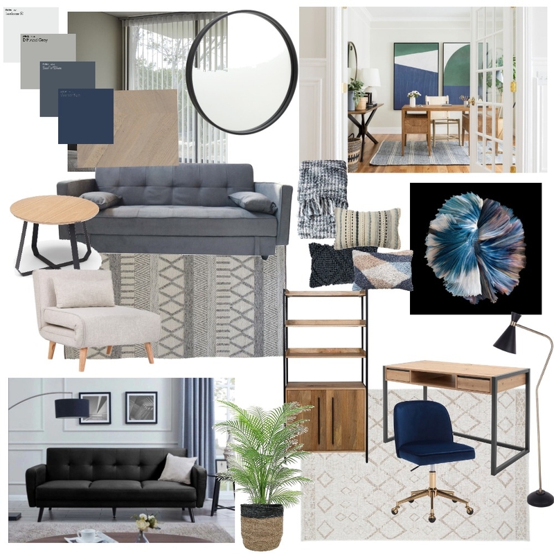 Office/Retreat Mood Board by neatbydesign on Style Sourcebook