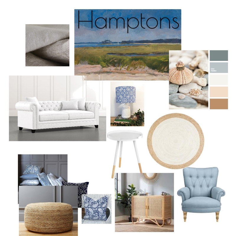 Hamptons Mood Board by Katherine Elizabeth on Style Sourcebook