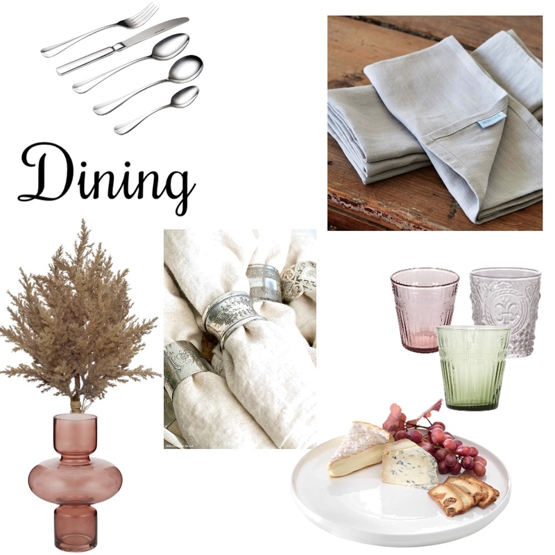 Dining Mood Board by Be on Style Sourcebook