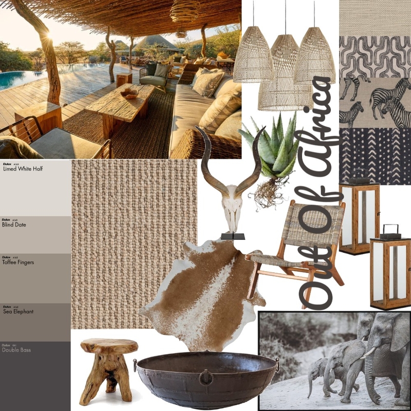 Out Of Africa Mood Board by cpt@hfr.co.za on Style Sourcebook