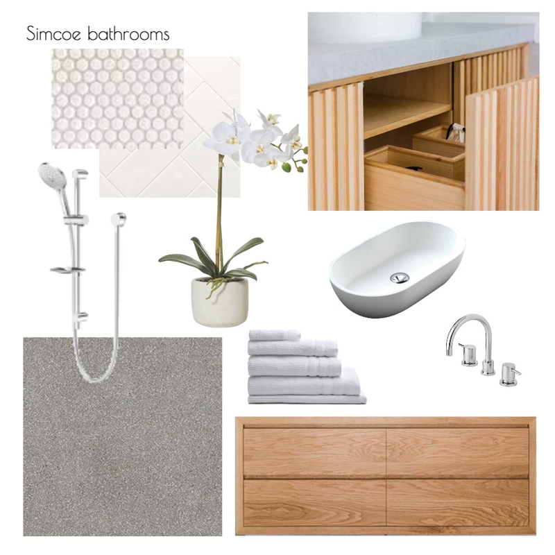 Simcoe Bathrooms Mood Board by JustineSimcoe on Style Sourcebook