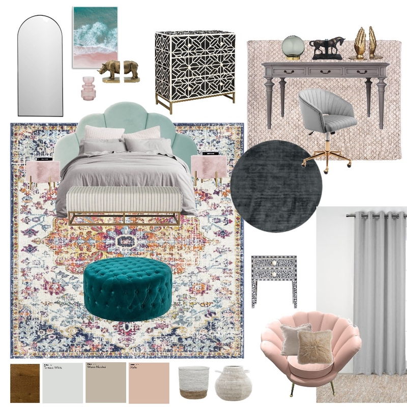 Guest & Study Room Mood Board by Swanella on Style Sourcebook