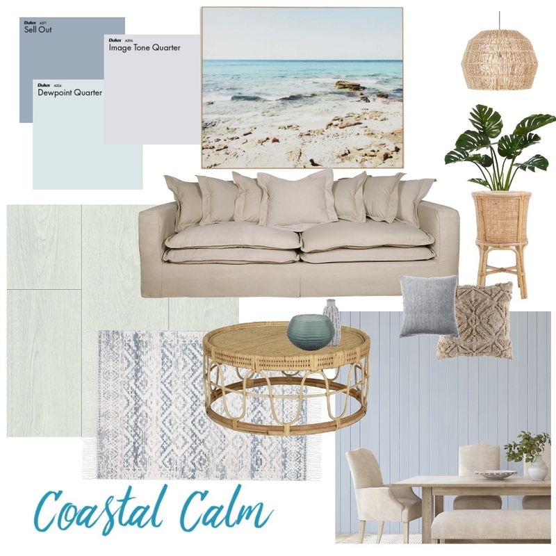 Coastal Calm 2 Mood Board by livelovelaugh on Style Sourcebook