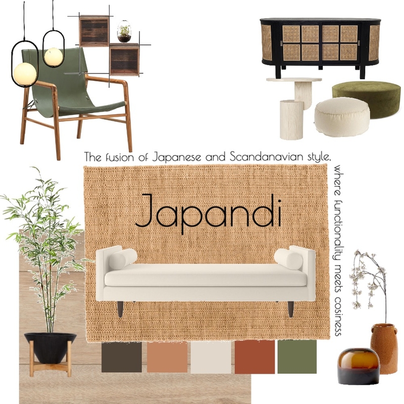 Japandi Mood Board Mood Board by rosiebarnett on Style Sourcebook
