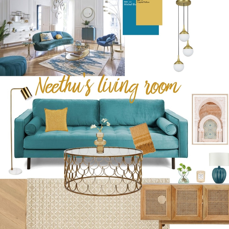 Neethu's living room Mood Board by Stephanie Broeker Art Interior on Style Sourcebook