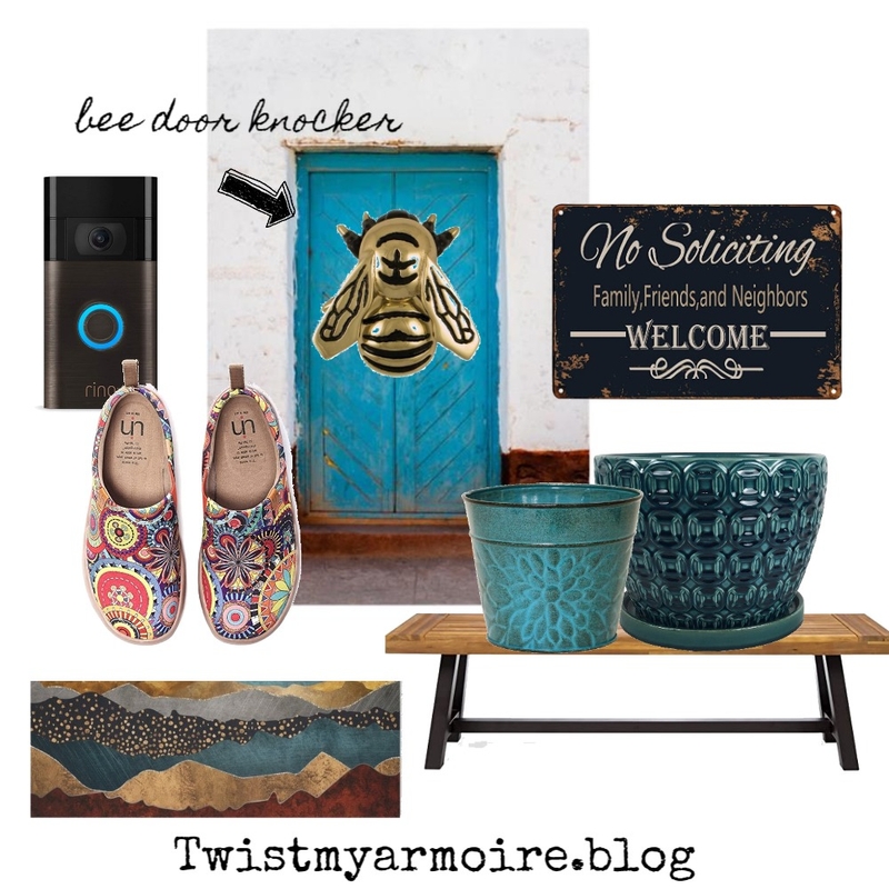 front door Mood Board by Twist My Armoire on Style Sourcebook
