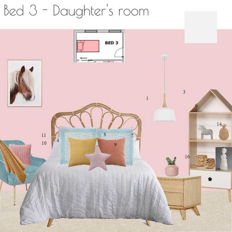 Girls bedroom Mood Board by Our home in the Grange on Style Sourcebook