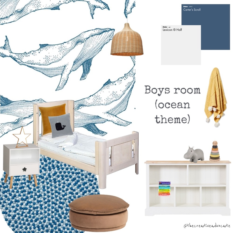 Boys bedroom (ocean theme) Mood Board by The Creative Advocate on Style Sourcebook