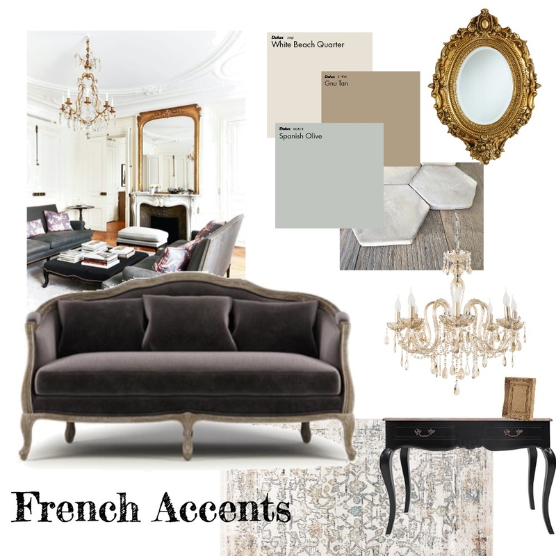 French Accents Mood Board by nikki odonnell on Style Sourcebook