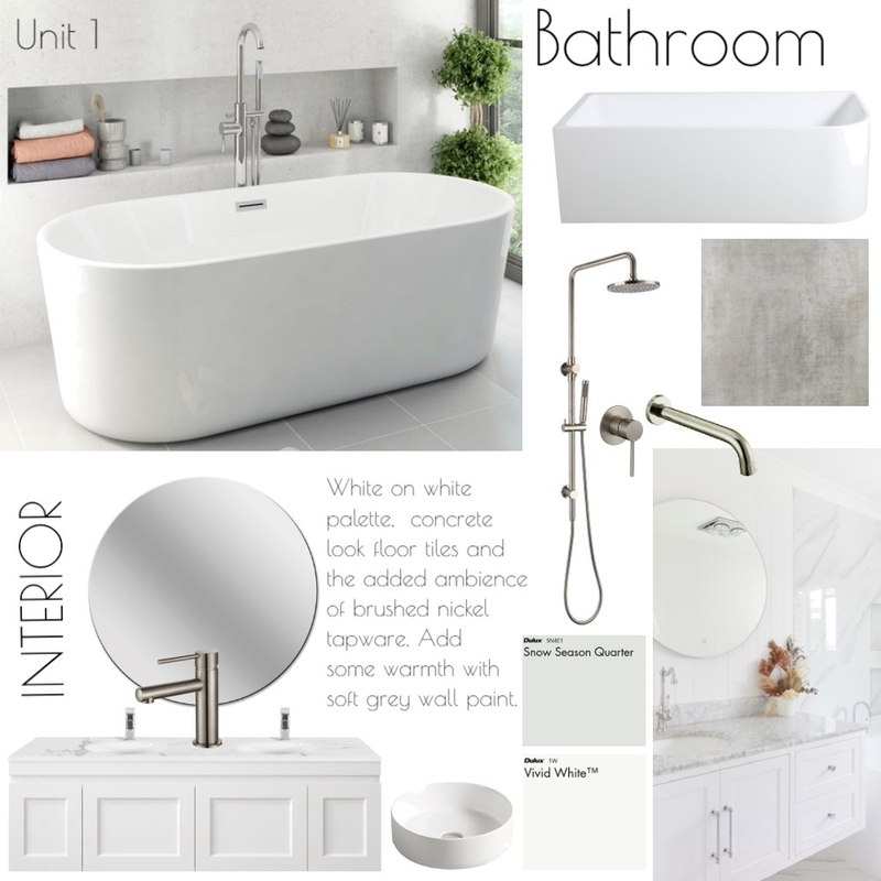 MAIN BATHROOM Mood Board by Willowmere28 on Style Sourcebook