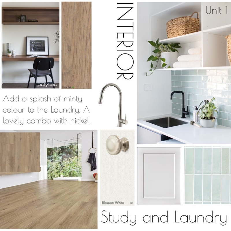 STUDY AND LAUNDRY Mood Board by Willowmere28 on Style Sourcebook