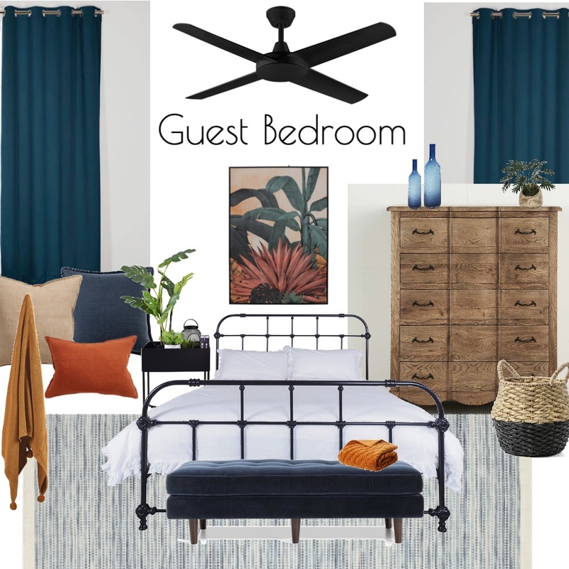 guest bedroom Mood Board by CeliaUtri on Style Sourcebook