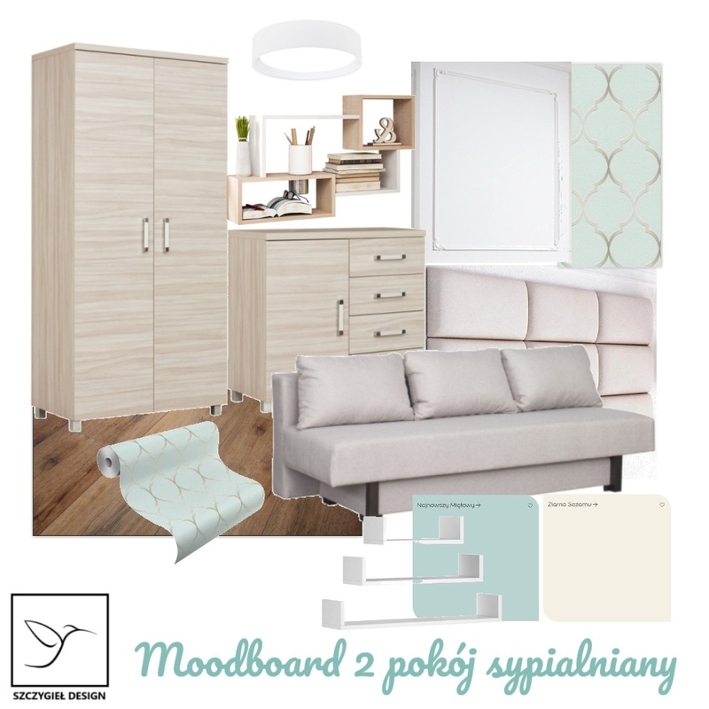 moodboard 2 pokój sypialniany Mood Board by SzczygielDesign on Style Sourcebook