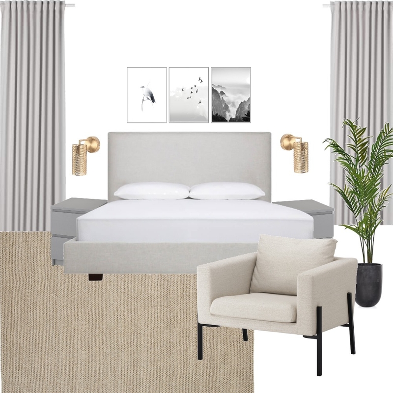 Bedroom Mood Board by Gallei Interiors on Style Sourcebook
