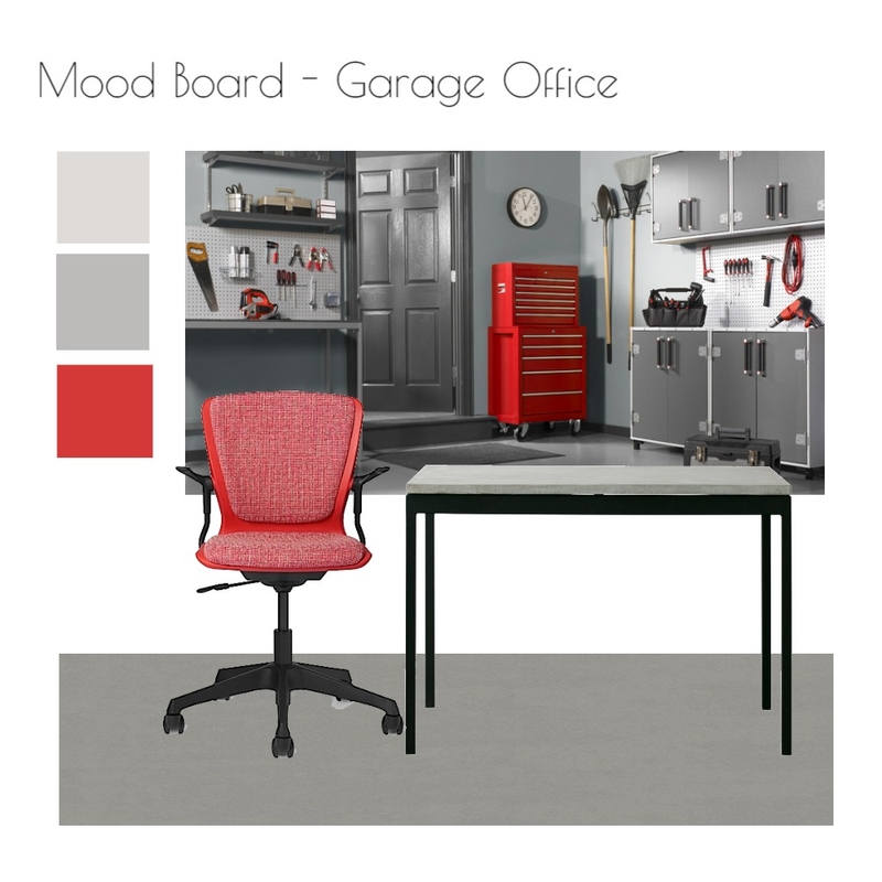 OM5 Active - Garage Office Mood Board by omseating on Style Sourcebook