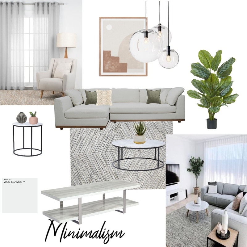 Minimalism Living Room Mood Board by M.Morris on Style Sourcebook